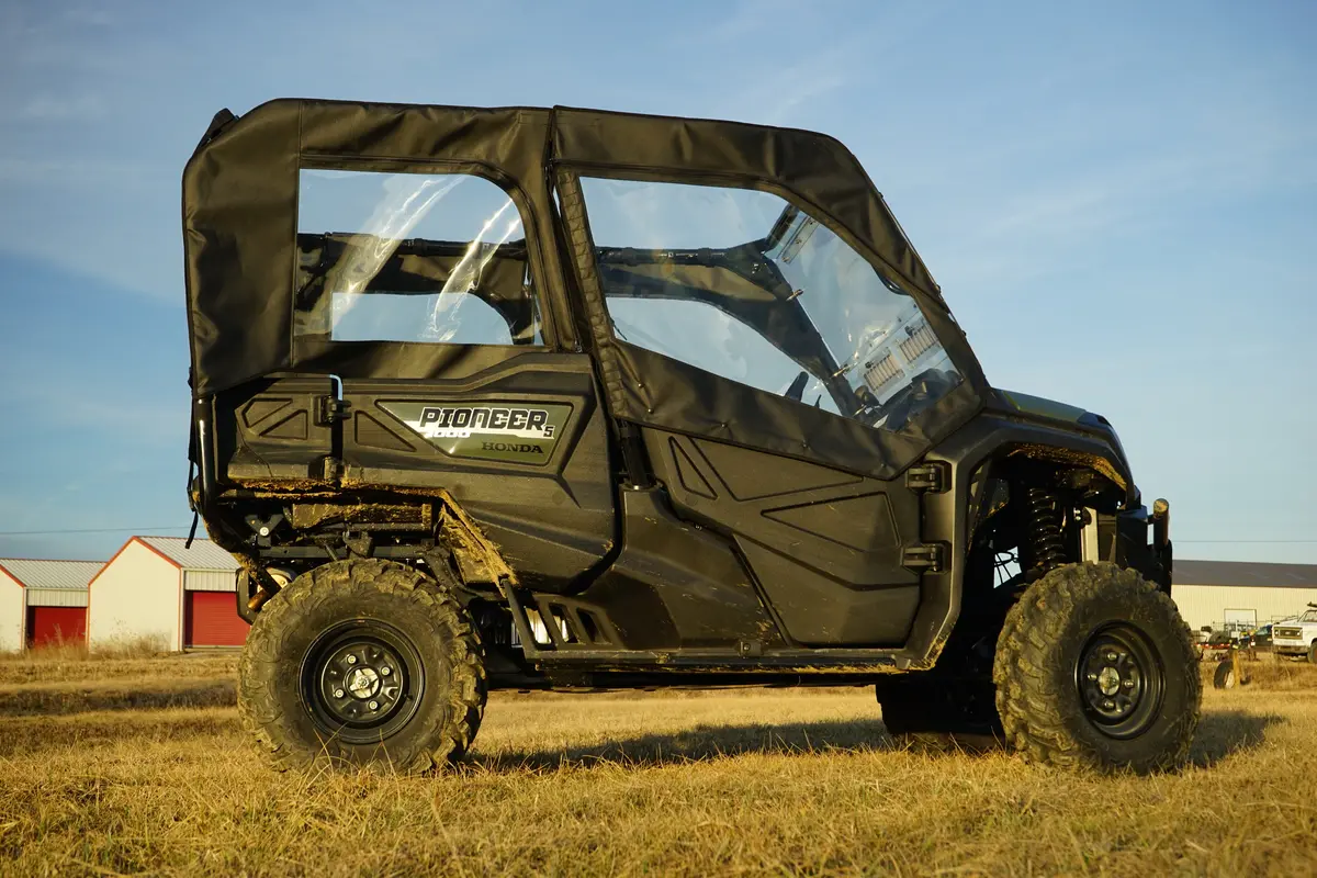 Seizmik Soft Doors, Middle And Rear Windows With Zipper Honda Pioneer | 51-20983 1