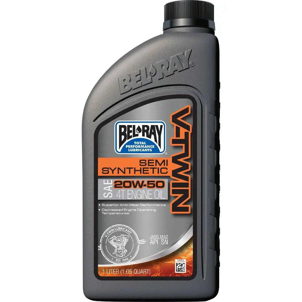 Bel-Ray V-Twin Semi-Synthetic Engine Oil 1