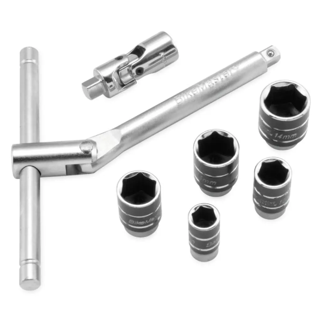 Bikemaster 1/4" Compact Sliding And Folding T-Handle 1