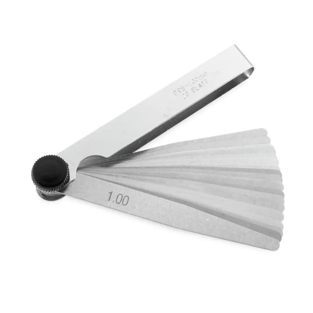 Bikemaster 20-Blade Metric Feeler Gauge Set 1