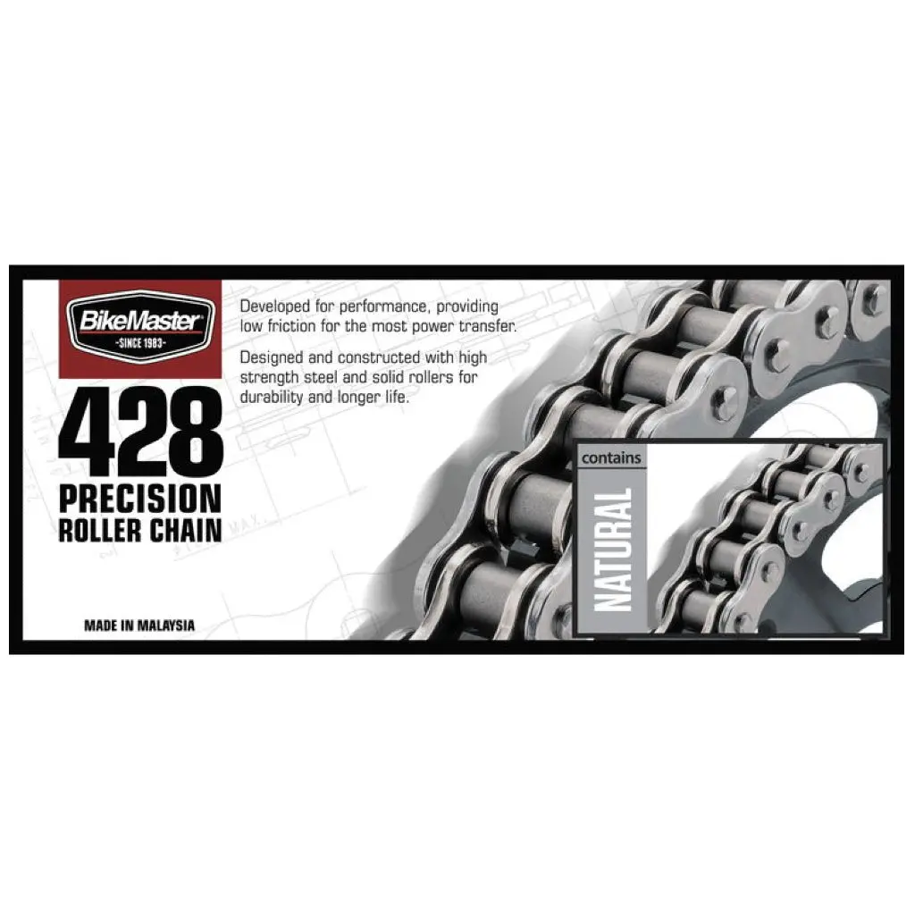 Bikemaster - 428 Precision Roller Chain 1