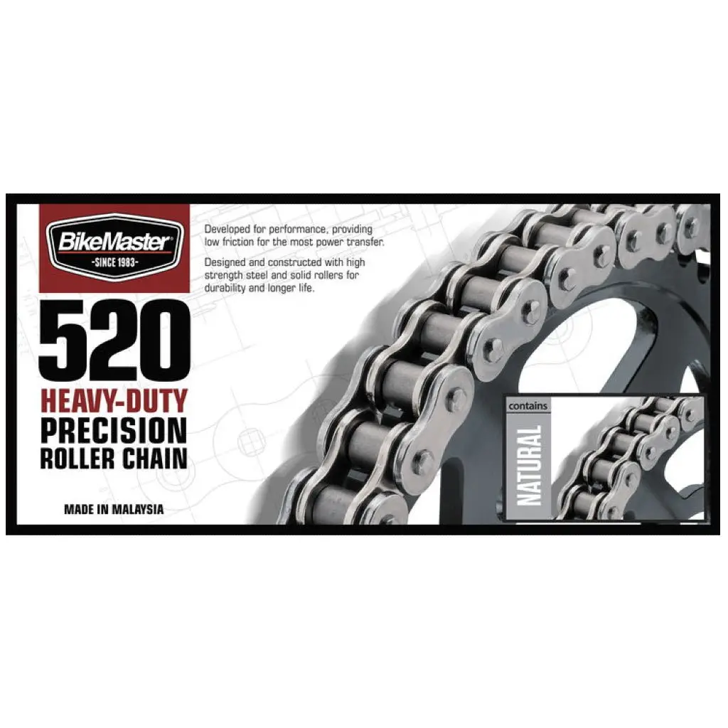 Bikemaster - 520 Heavy-Duty Precision Roller Chain 1
