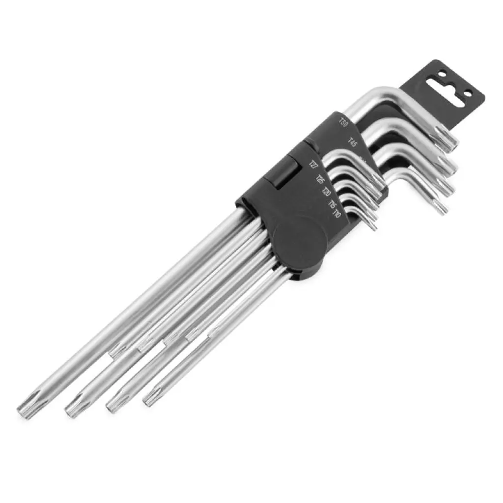 Bikemaster 9-Piece Star Bit Wrench Seat And Holder 1