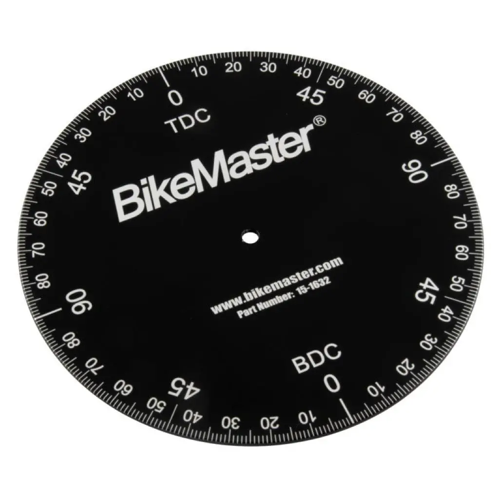 Bikemaster Aluminum Timing Degree Wheel 1