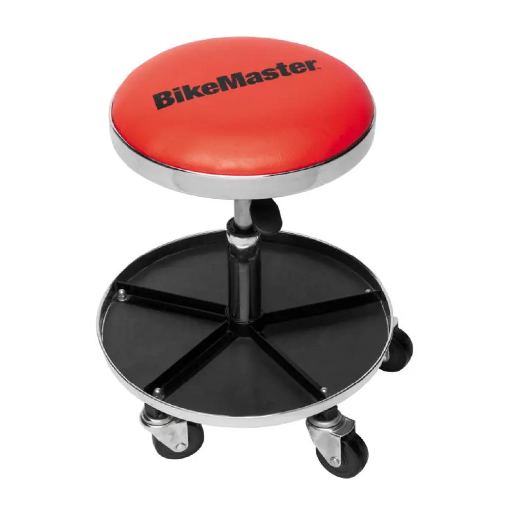 Bikemaster® Ultimate Shop Stool With Tool Caddy 1