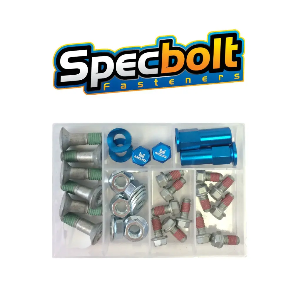 Specbolt - Husqvarna Sprocket And Rotor Bolt Kit With Rim Locks And Valve Stem Caps 1