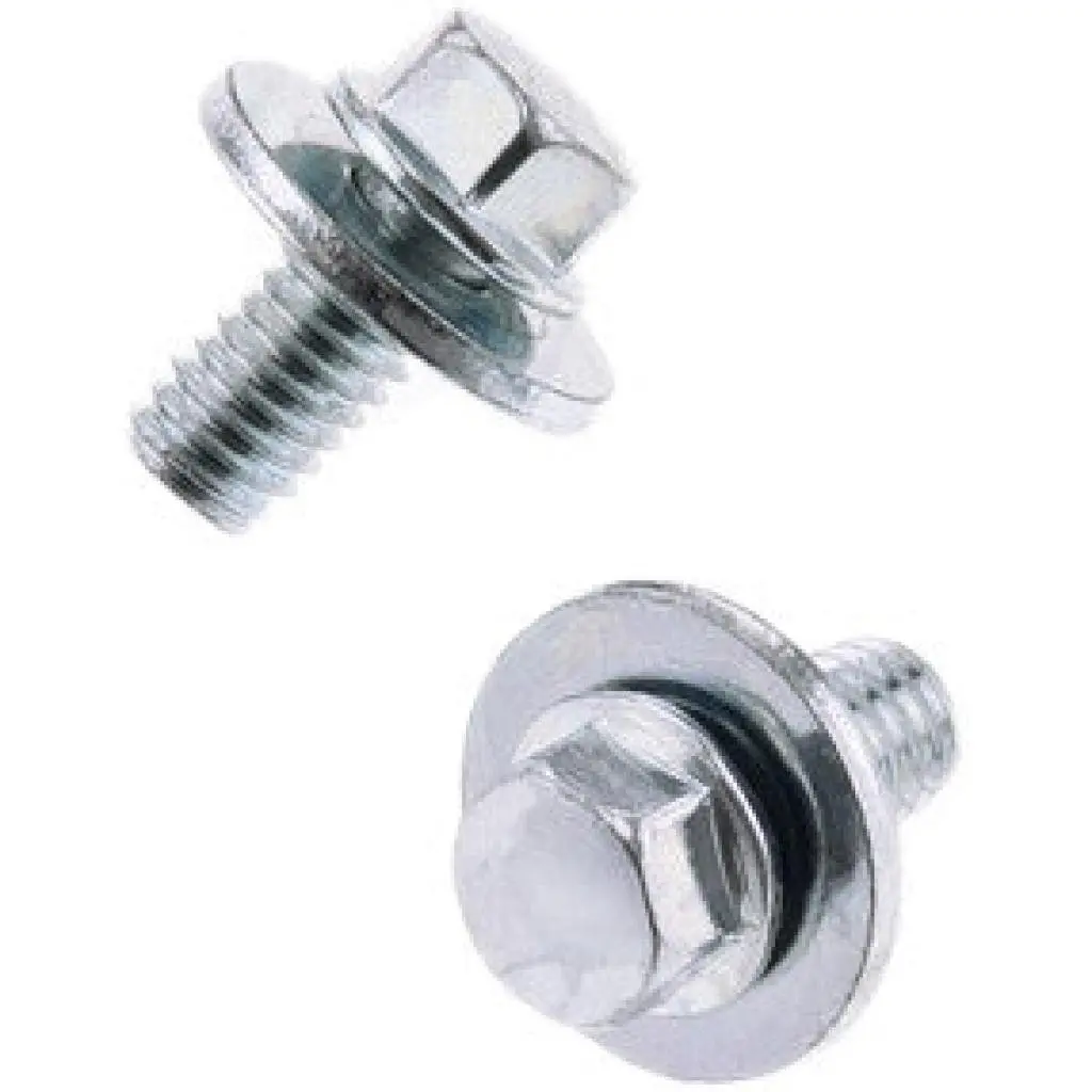 Bolt 8Mm Hex Head Flange Bolt 6X1.0X12mm W/16Mm Washer 10/Pk | 024-11612 1