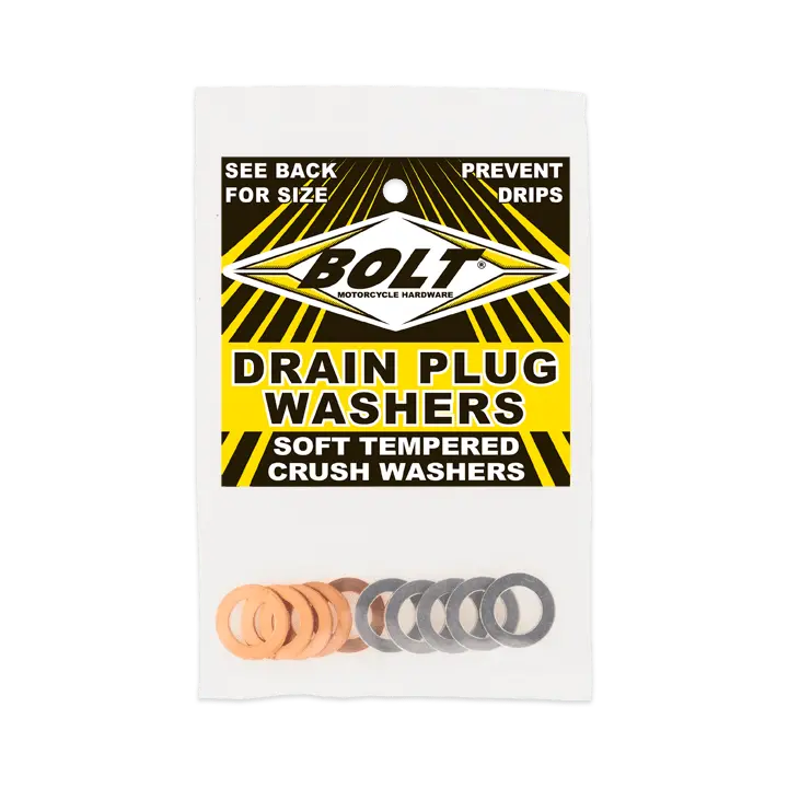 Bolt Crush Washers 12X20mm 10/Pk 5 Aluminum & 5 Copper | Dpwm12.20-10 1