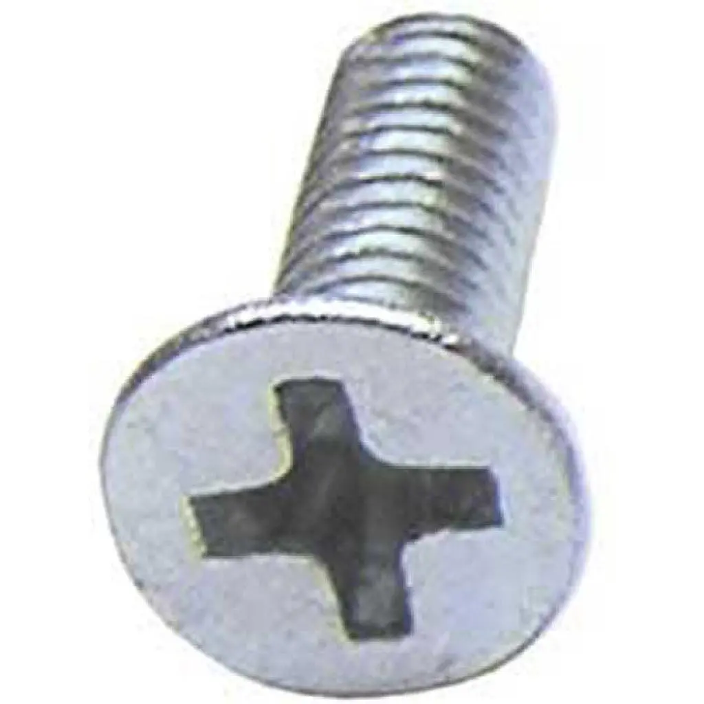Bolt Flush Mount Phillips Screws 4X.7X12mm 10/Pk | 022-10412 1