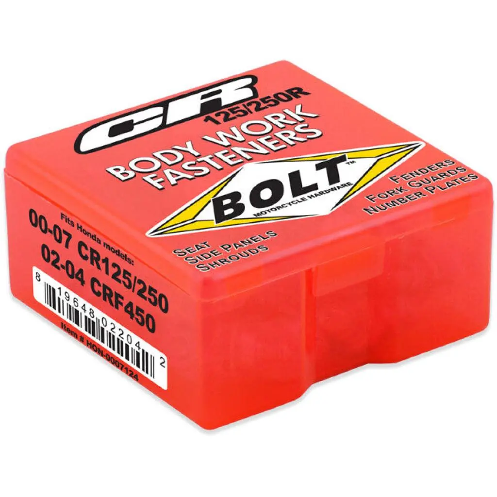 Bolt Full Plastic Fastener Kit Hon | Hon-0007124 1
