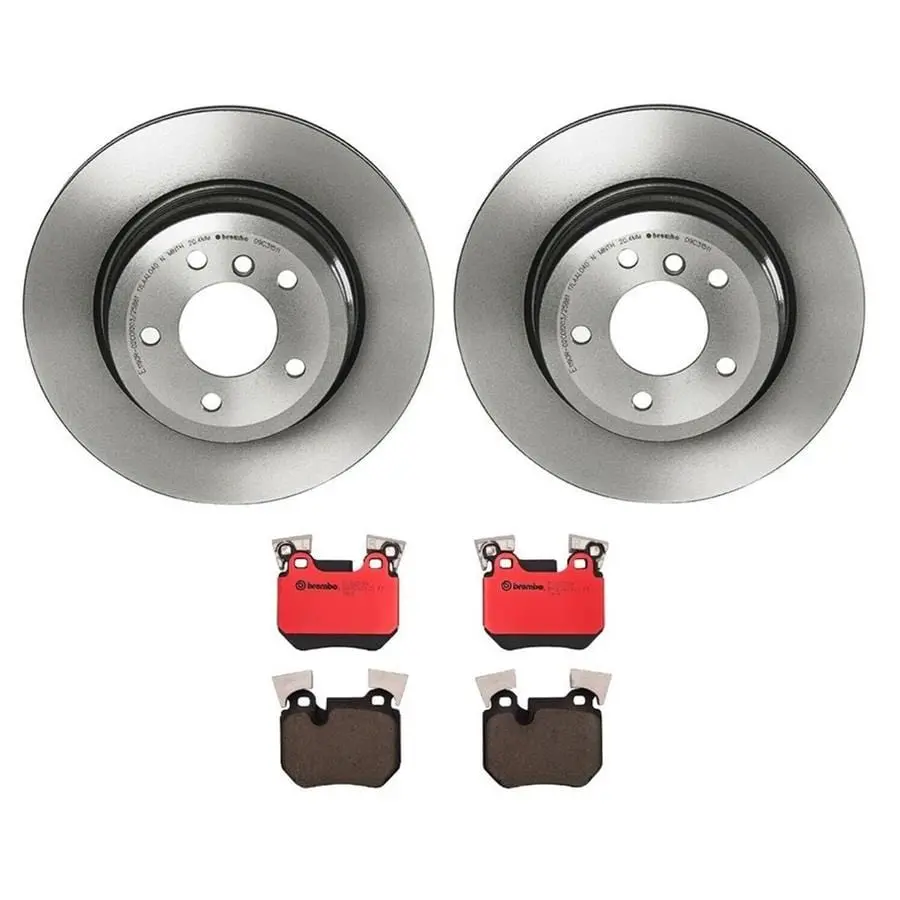 Brembo Kt00A95 Brake Kit – Premium Rotor And Pad Combination 1