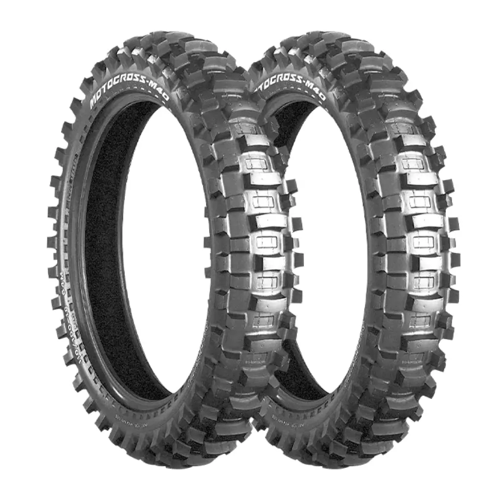 Bridgestone M40 Soft Terrain Minicross Tires 1