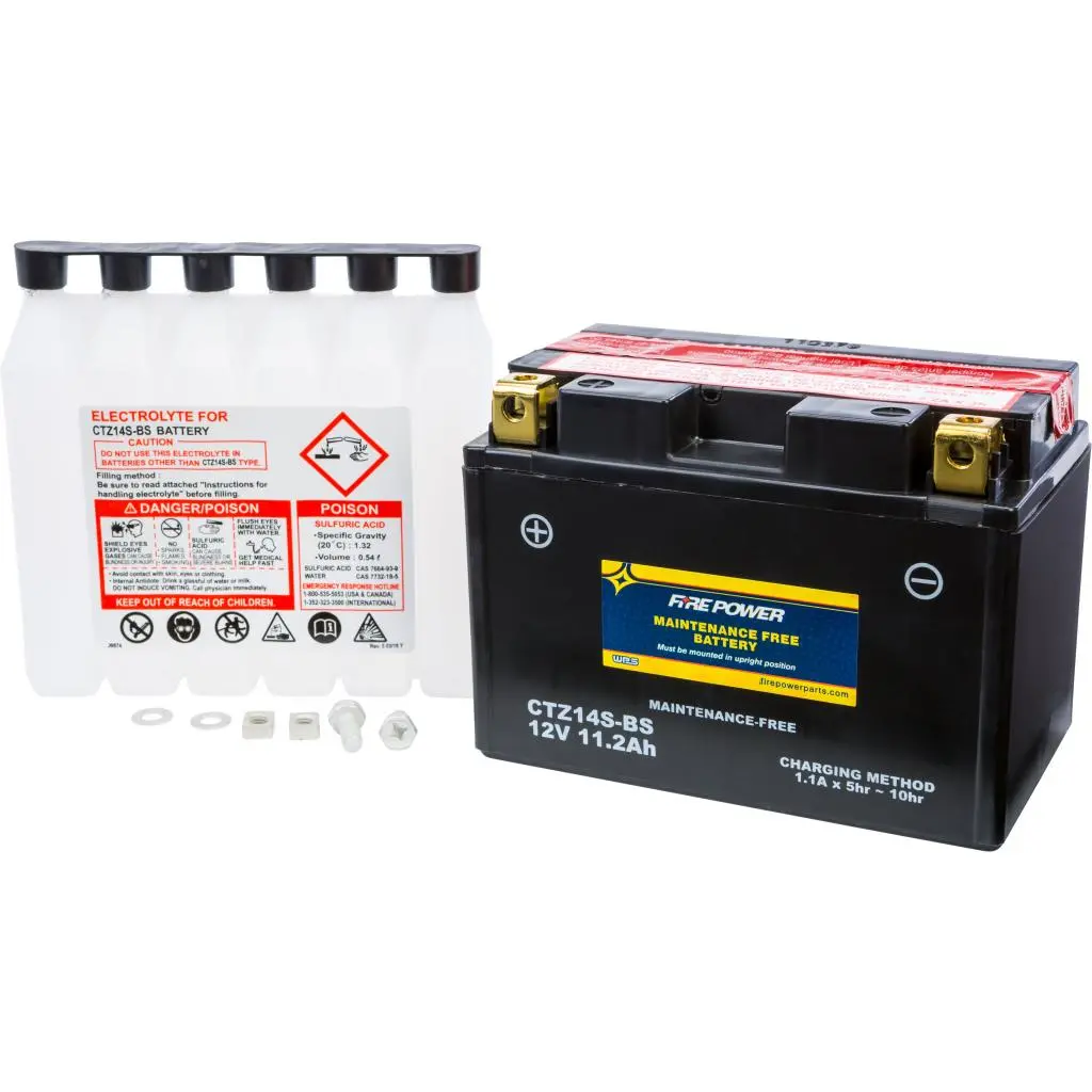 Fire Power Battery Ctz14s Bs Maintenance Free 1