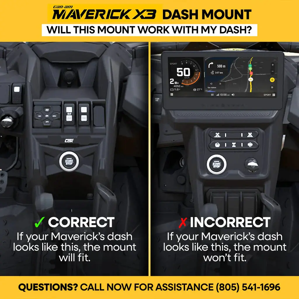 Rugged Radios Complete Communication Kit W/ Bluetooth Intercom & 2-Way Radio For Can-Am Maverick X3 & Max 2