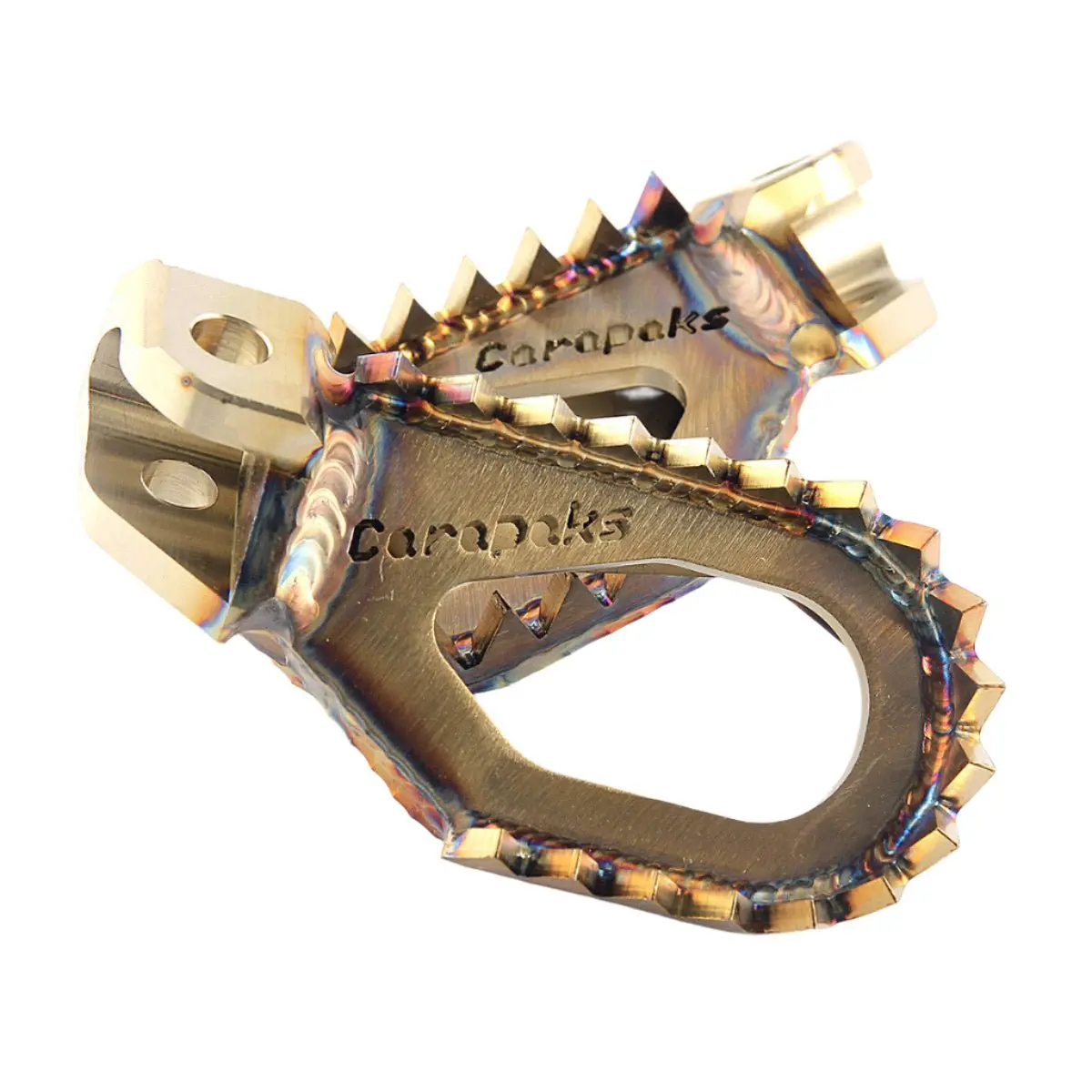 Carapaks Stainless Steel Footpegs Rieju 2020-Up 1