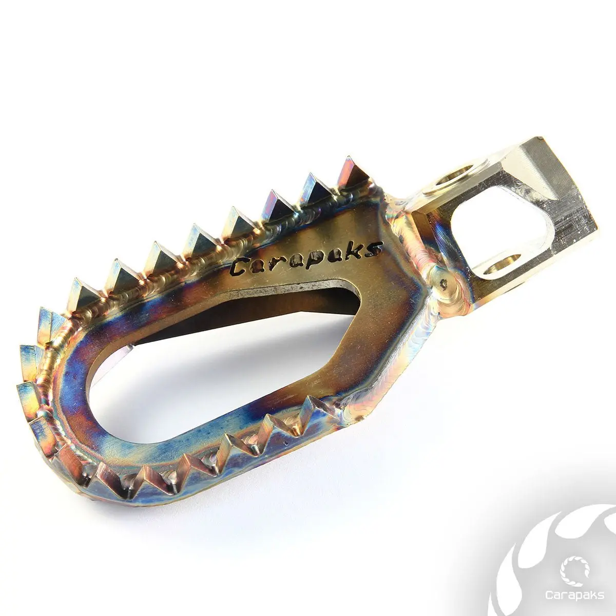 Carapaks Stainless Steel Footpegs Stark Varg Mx/Enduro 2