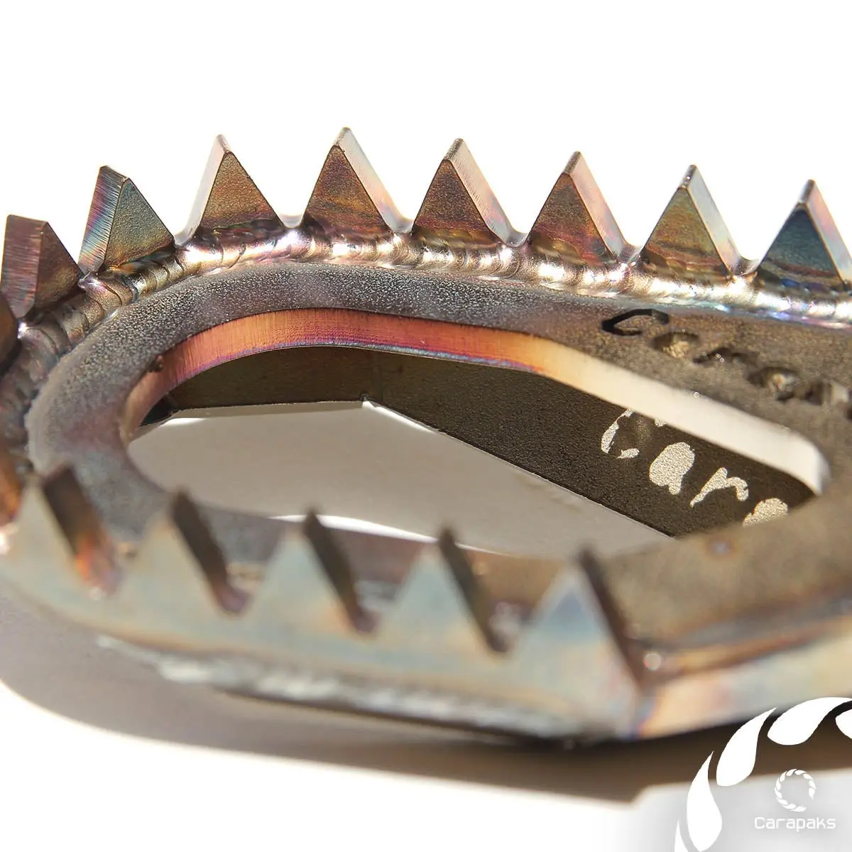 Carapaks Stainless Steel Footpegs Stark Varg Mx/Enduro 4