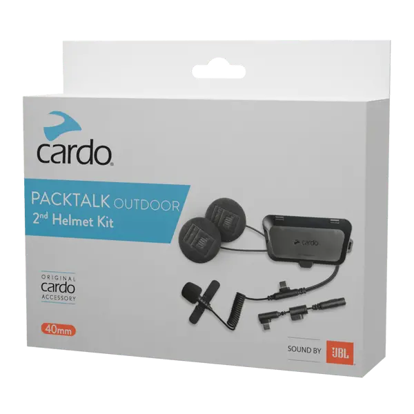 Cardo Packtalk Outdoor 2Nd Helmet Kit W/ Jbl Sound 1