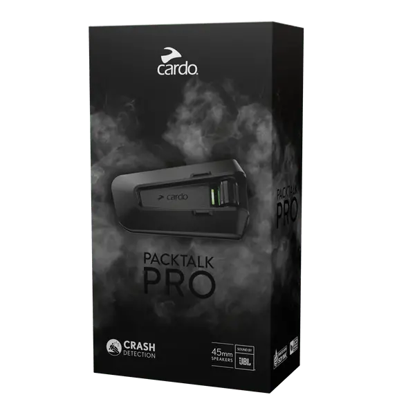 Cardo Packtalk Pro Kit W/ Crash Detection 1