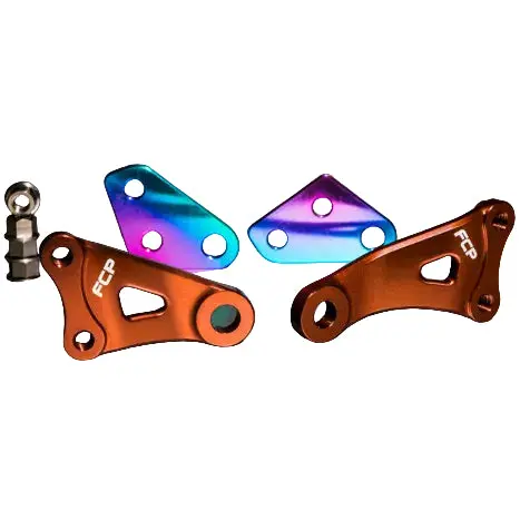 Fcp Racing Titanium Engine Mount Kit Honda Crf250r/Rx (2022-Up) 1