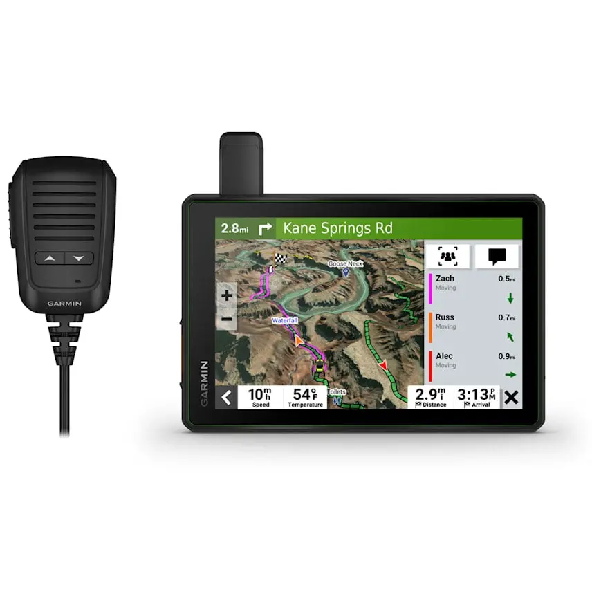 Garmin Tread Sxs 8" Powersports Navigator W/ Group Ride Radio 1