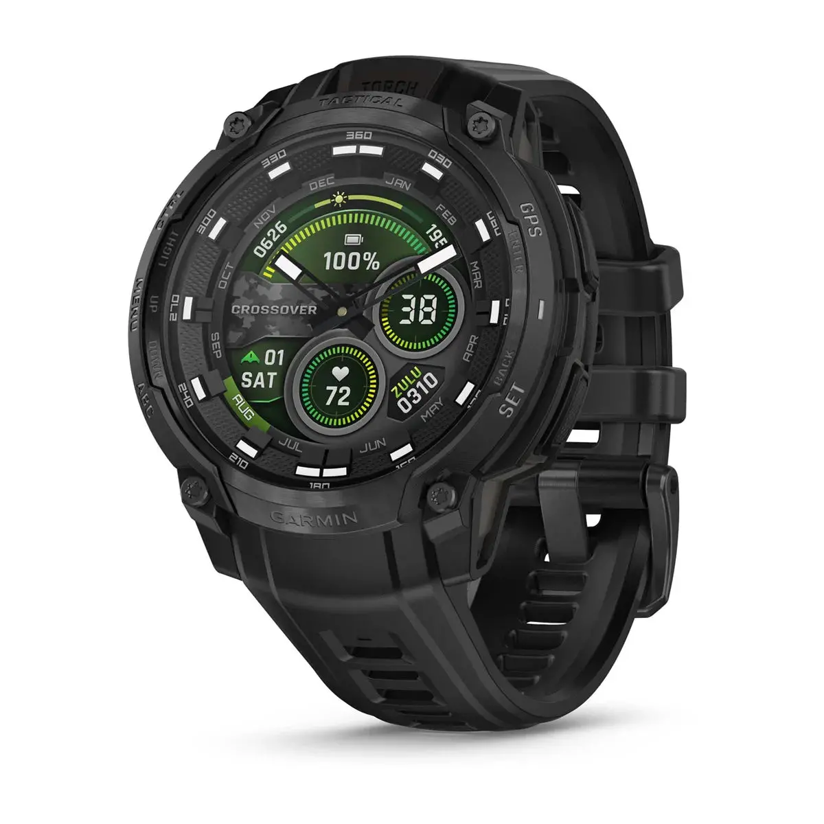 Garmin Instinct Crossover Amoled Tactical Smartwatch 1