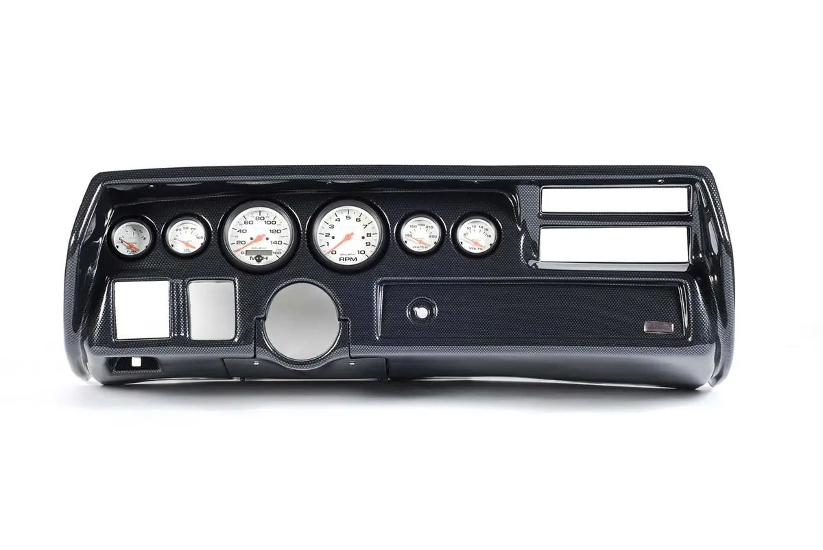 Classic Thunder Road Instrument Panel With Autometer Gauges – Model 105700413 1