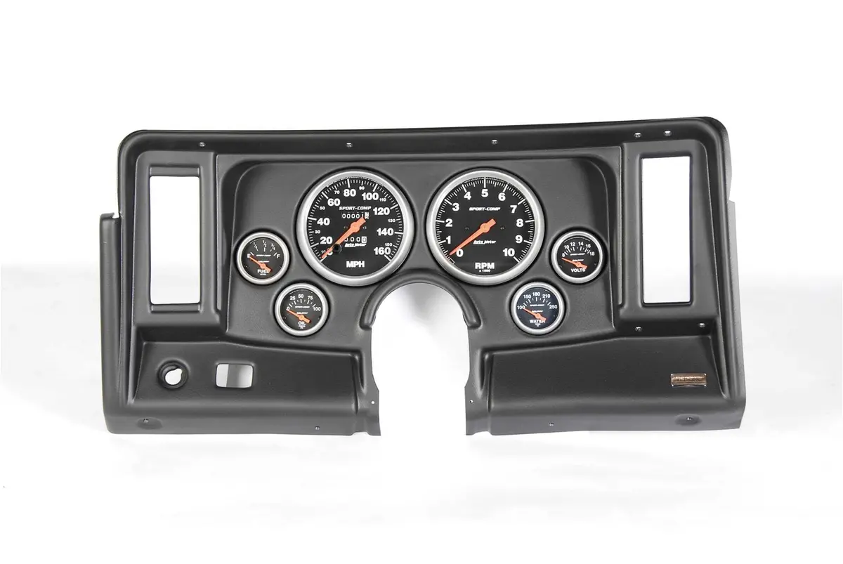 Classic Thunder Road 170-78-50174 Dash Panel Featuring Autometer Gauges 2