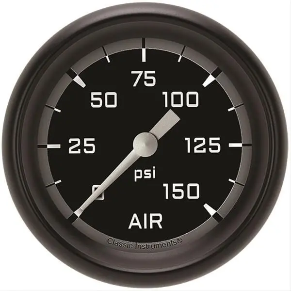 Classic Instruments Ax318Gbpf Auto Cross Gray Gauge Set 1
