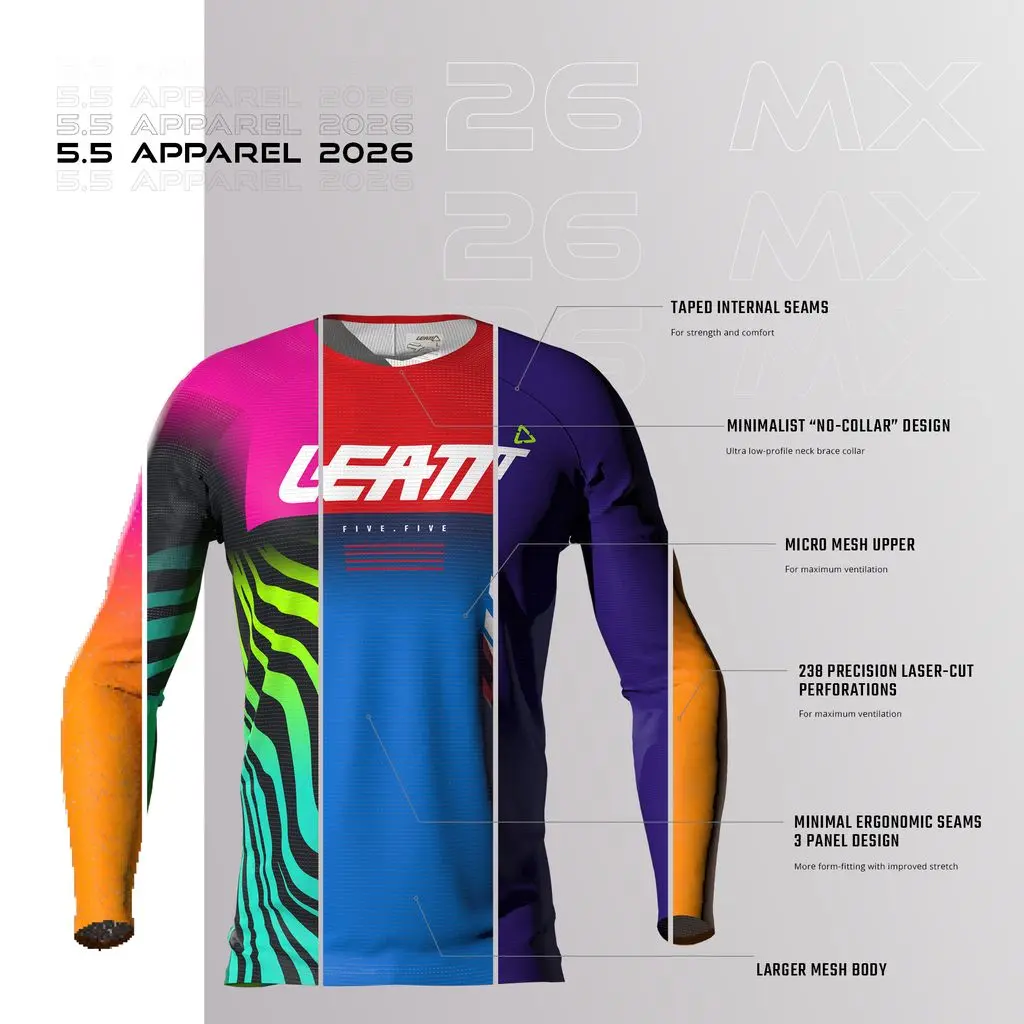 Leatt 5.5 Ultraweld Moto Jersey V26 7