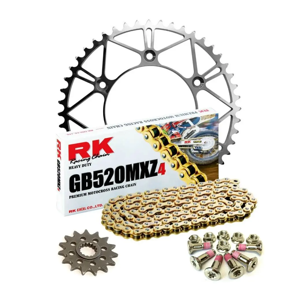 Ddc Rk Chain And Lightweight Steel Sprocket Kit 1