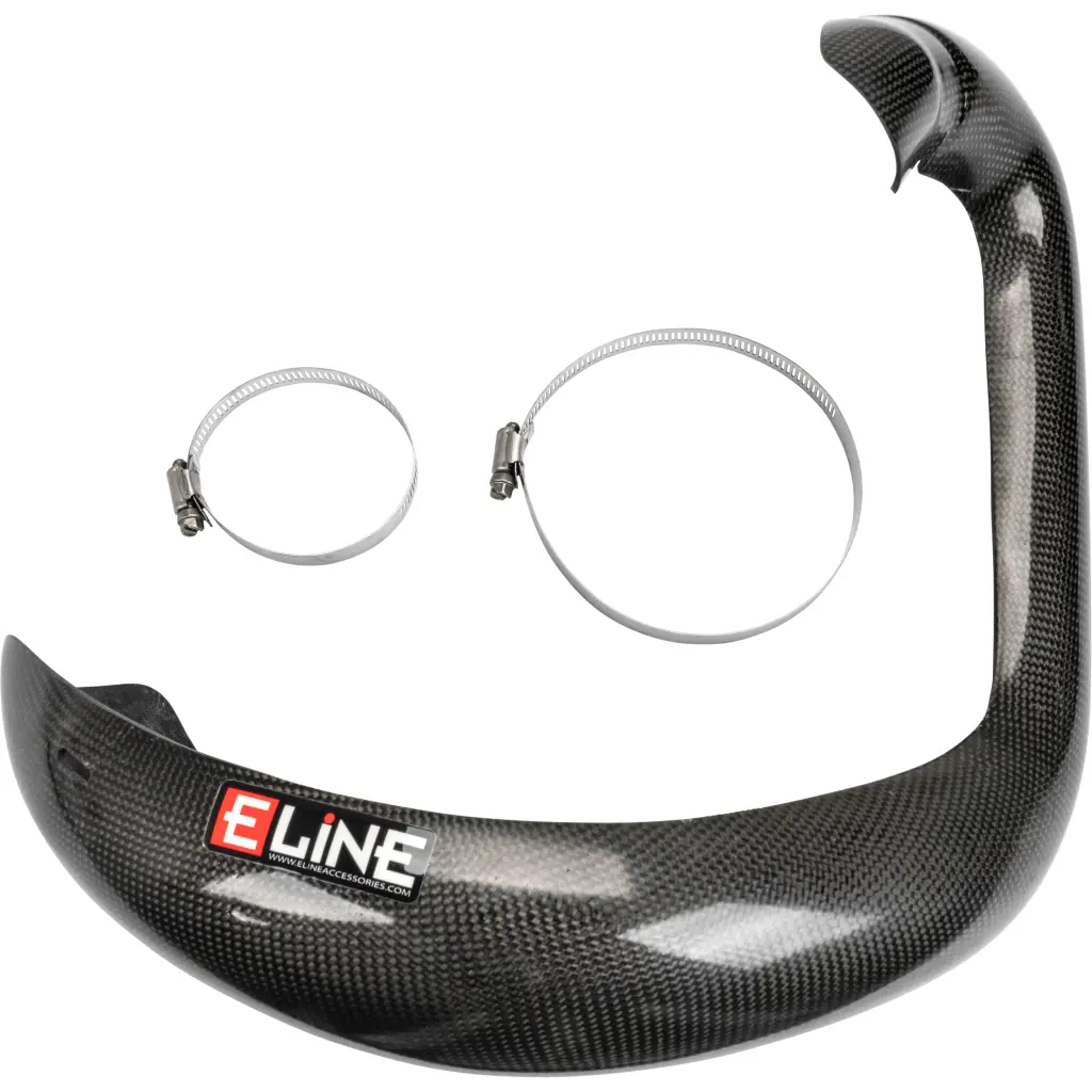 E Line Carbon Fiber Pipe Guards Beta Xtrainer 1