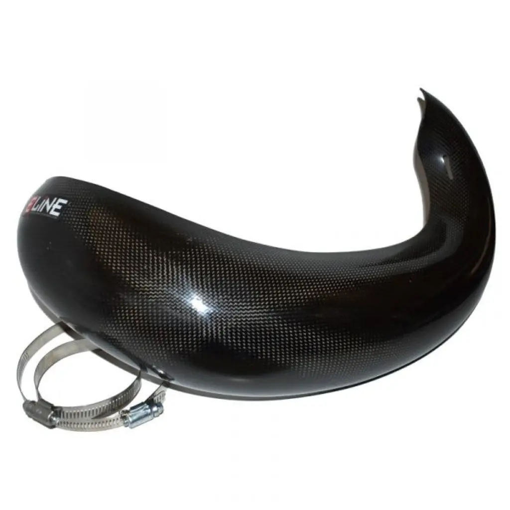 E-Line - Yamaha Yz125(X) Carbon Fiber Fmf Fatty Pipe Guard ('19-'22) | Ypg12519 1