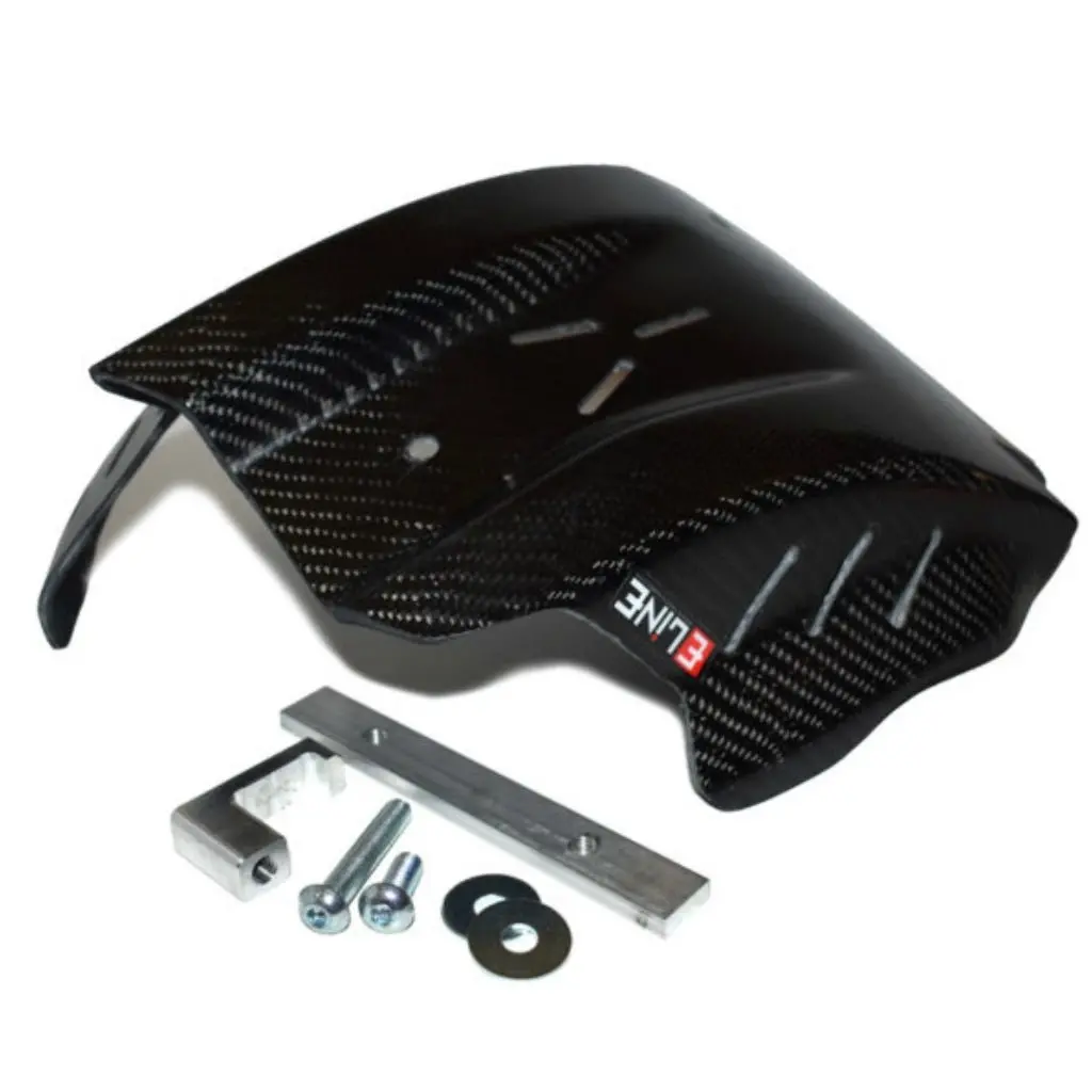E-Line - Yamaha Yz125/X Carbon Fiber Skid Plate ('05-'22) | Ysp12520 1