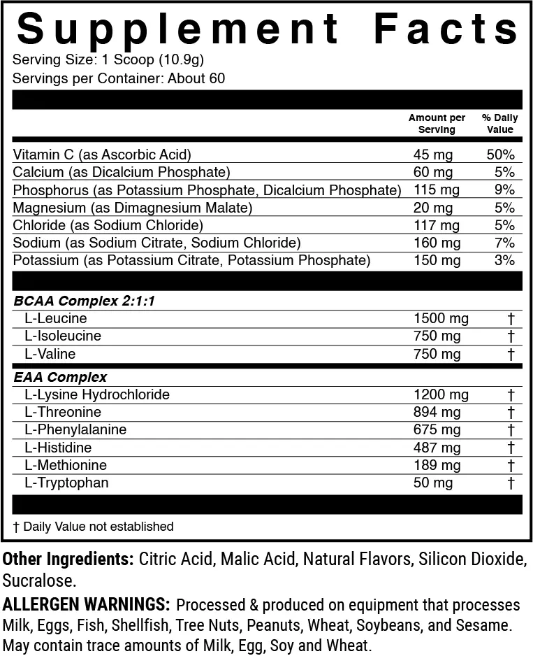 1St Phorm Essential Amino Acids: Promotes Muscle Growth 3