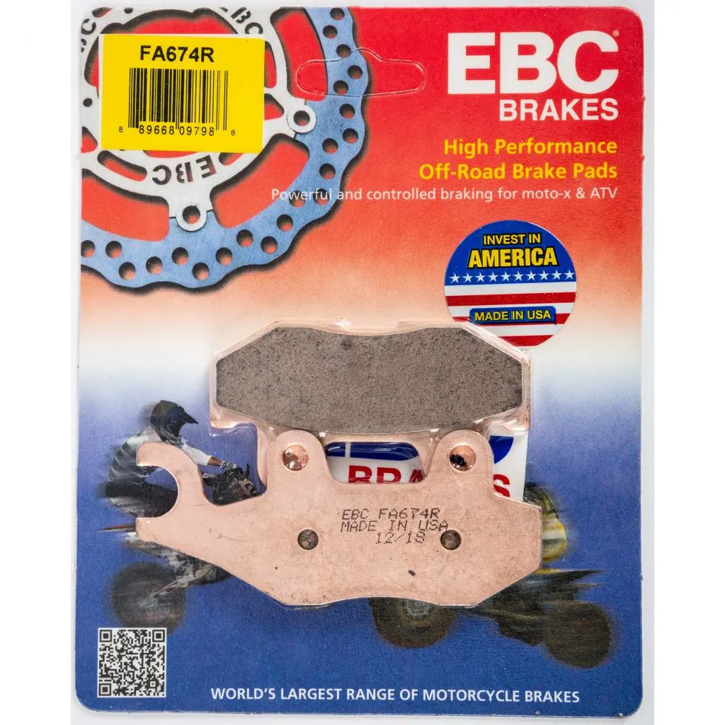 Ebc High Performance Brake Pads | Fa674r 1