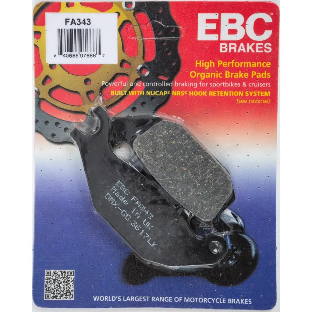 Ebc Organic Brake Pads | Fa343 1