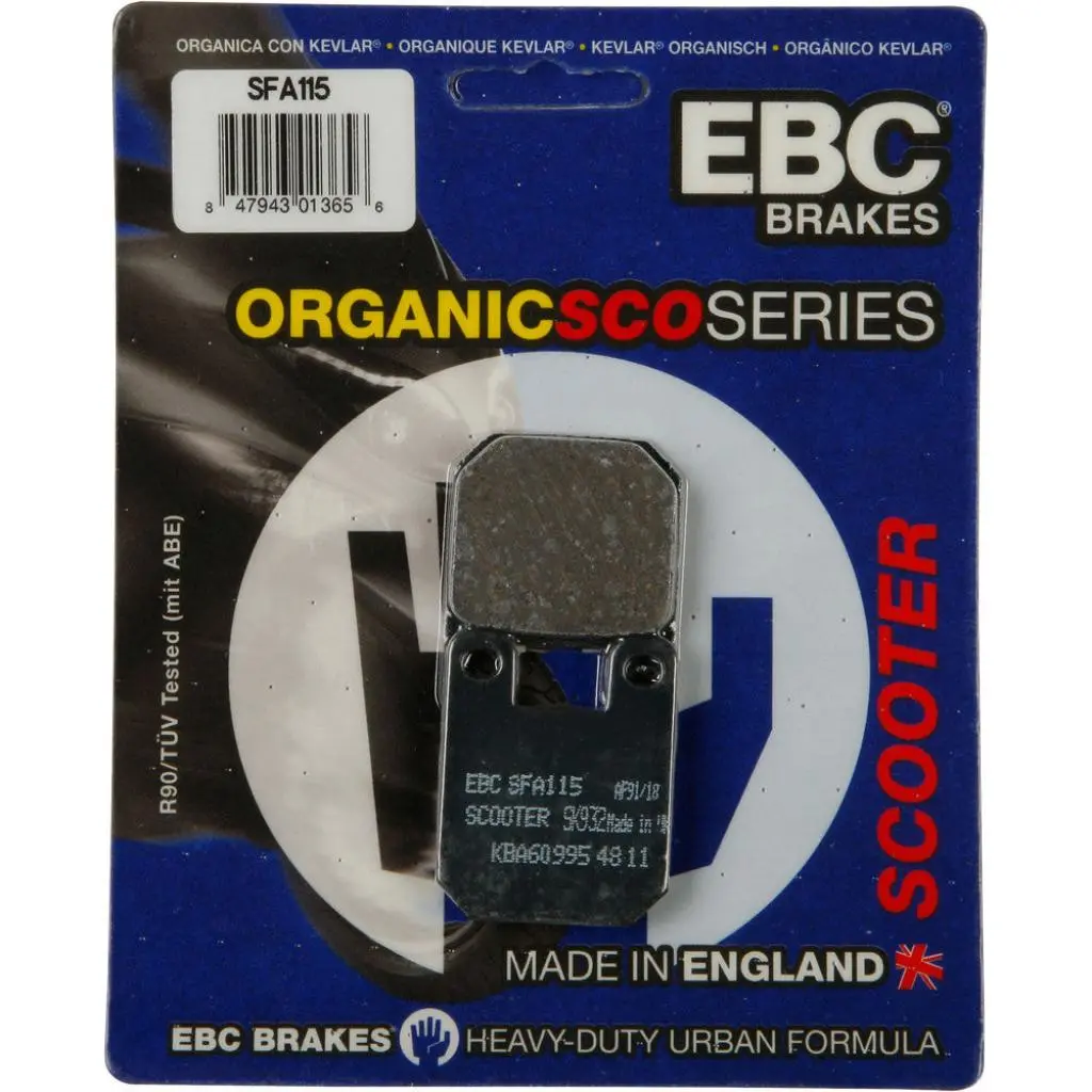 Ebc Organic Brake Pads | Sfa115 1