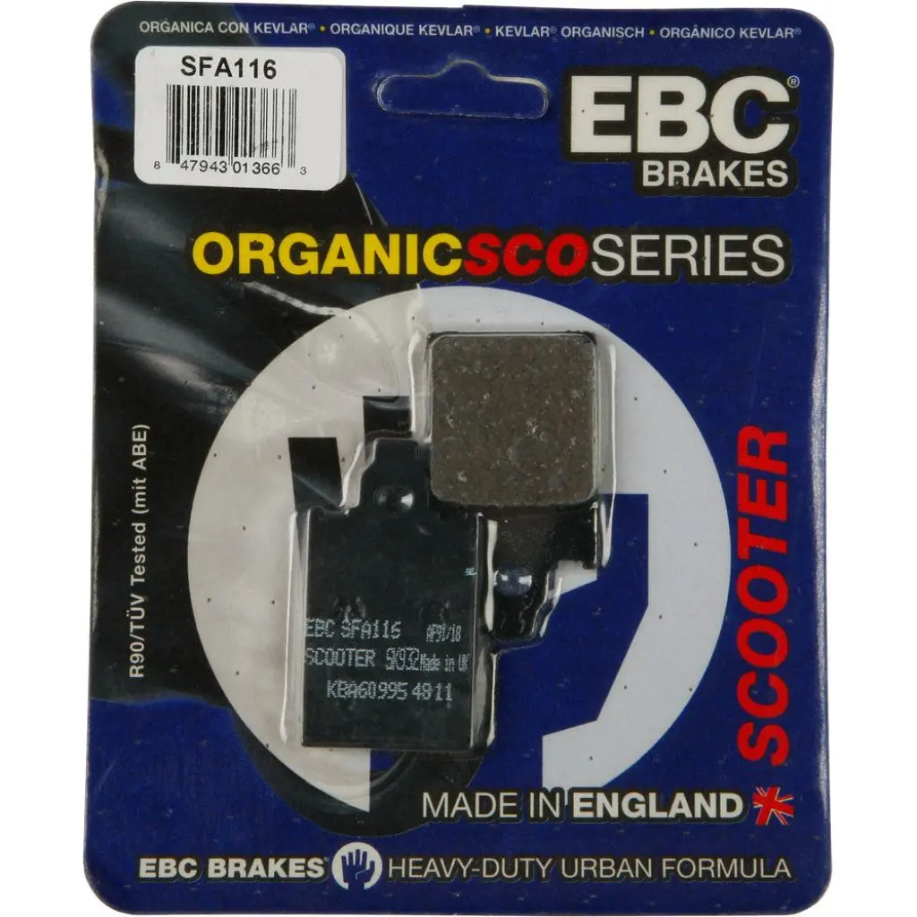 Ebc Organic Brake Pads | Sfa116 1