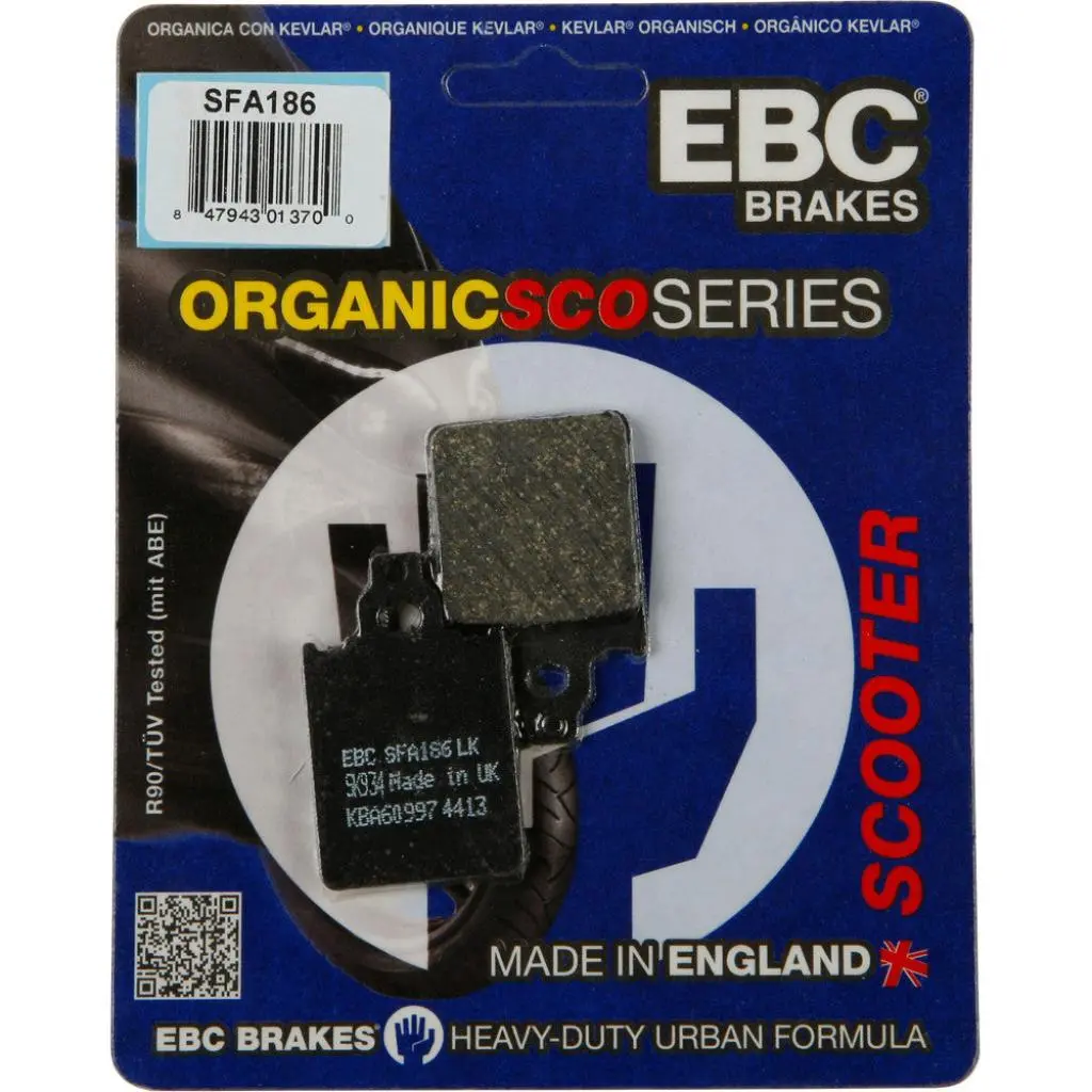 Ebc Organic Brake Pads | Sfa186 1