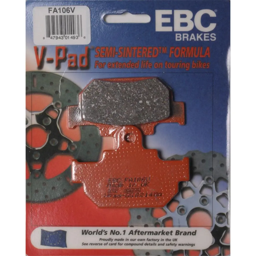 Ebc Semi-Sintered Brake Pads | Fa106v 1
