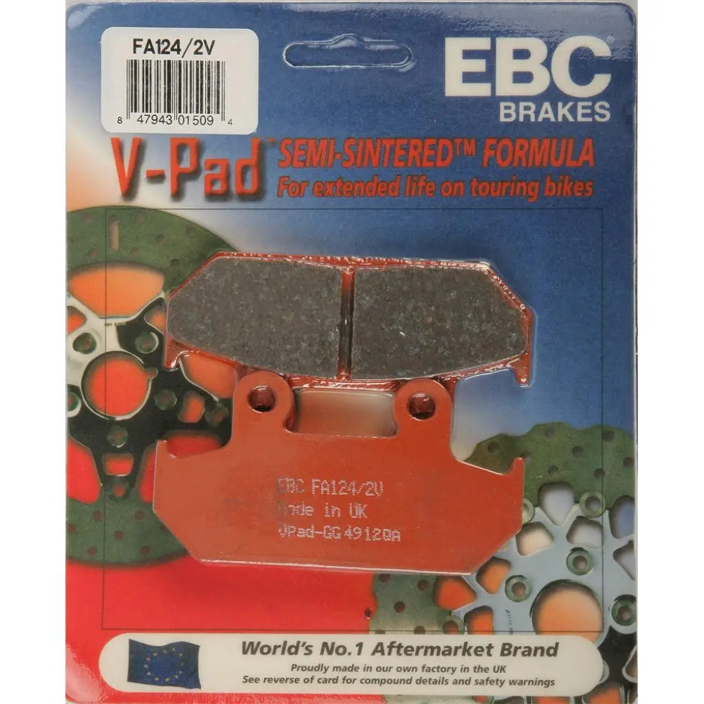 Ebc Semi-Sintered Brake Pads | Fa124/2V 1