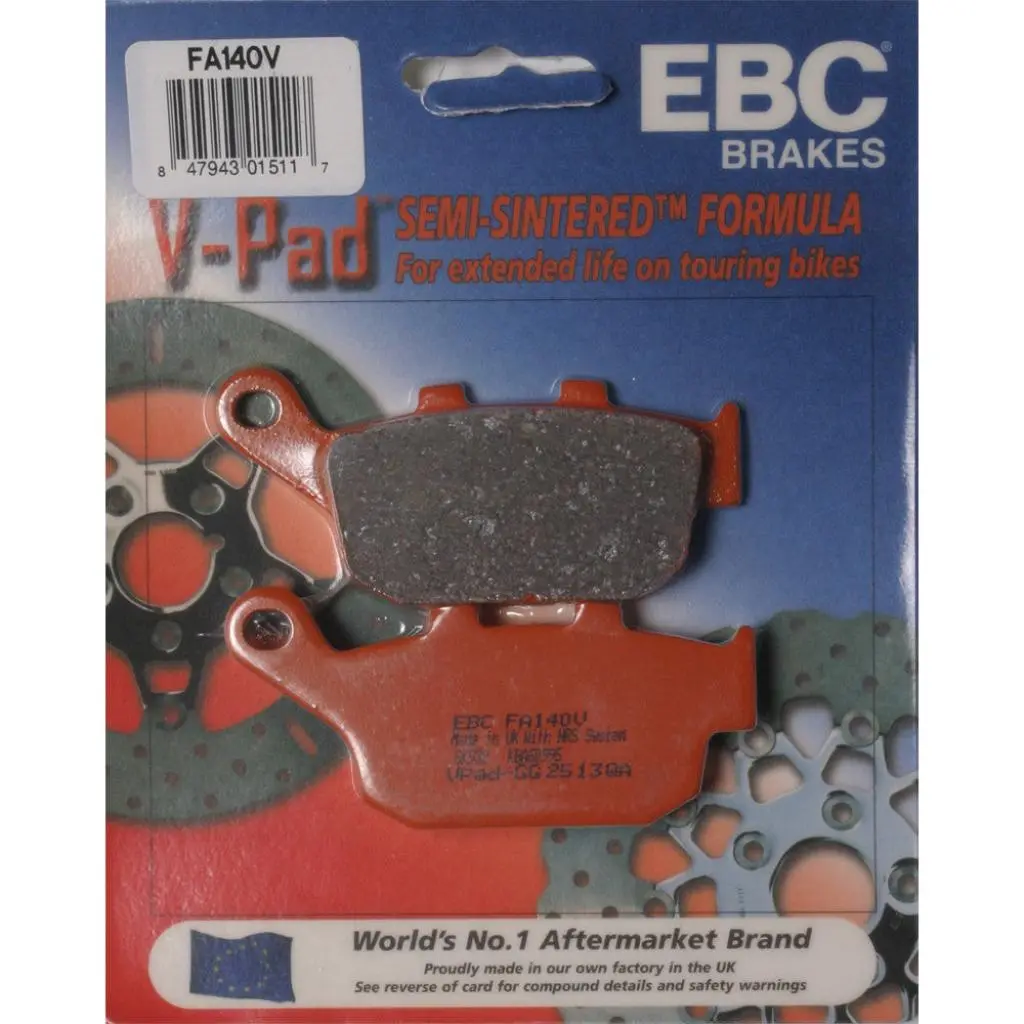 Ebc Semi-Sintered Brake Pads | Fa140v 1