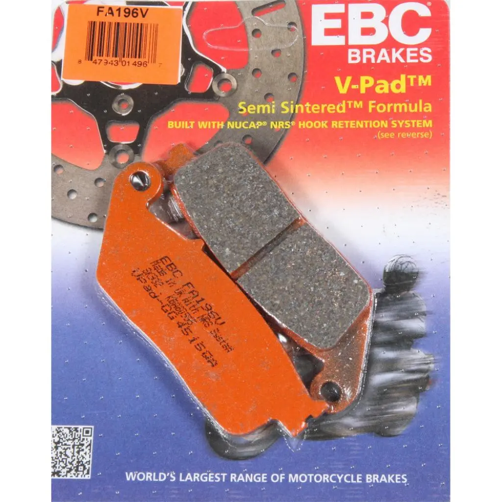 Ebc Semi-Sintered Brake Pads | Fa196v 1