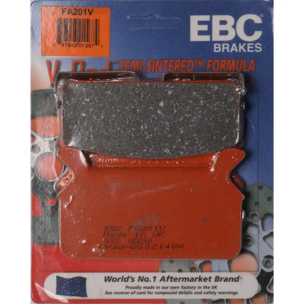 Ebc Semi-Sintered Brake Pads | Fa201v 1