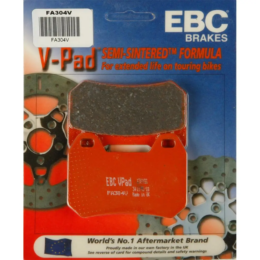 Ebc Semi-Sintered Brake Pads | Fa304v 1