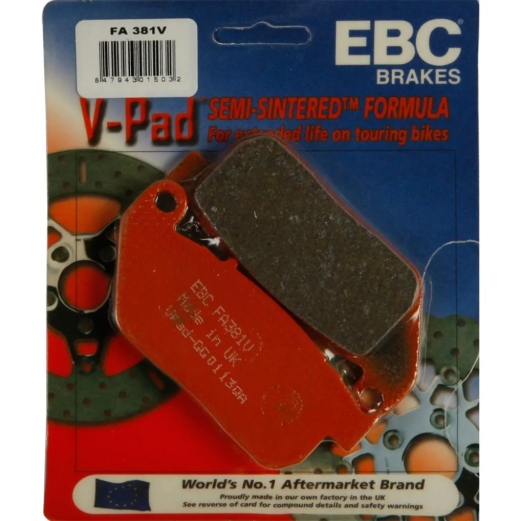 Ebc Semi-Sintered Brake Pads | Fa381v 1