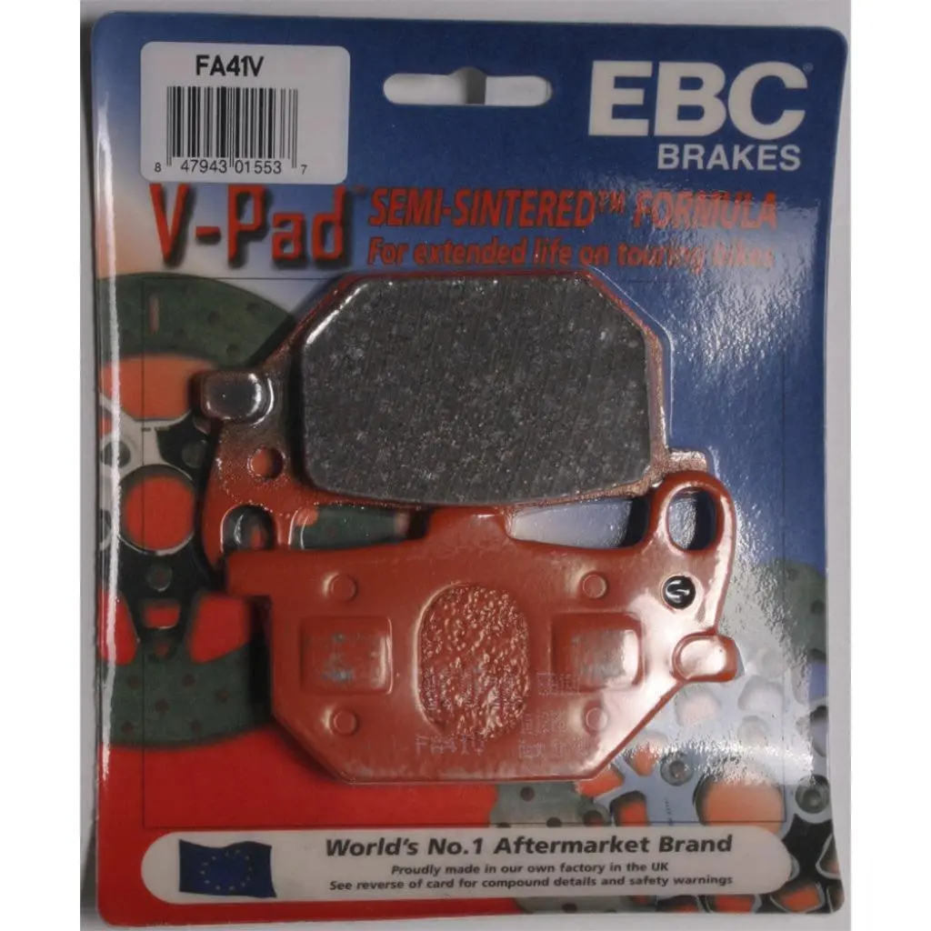 Ebc Semi-Sintered Brake Pads | Fa41v 1