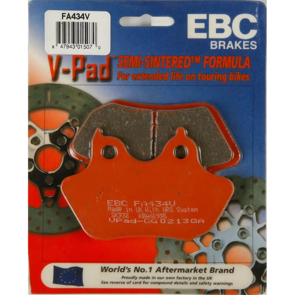 Ebc Semi-Sintered Brake Pads | Fa434v 1