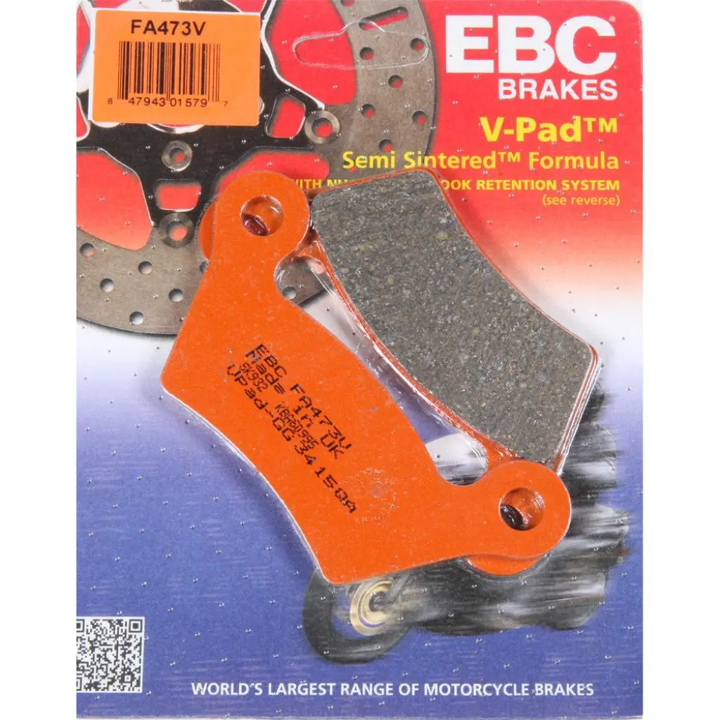 Ebc Semi-Sintered Brake Pads | Fa473v 1